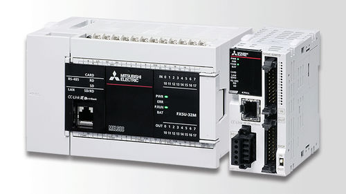 PLC compatto - MELSEC iQ-F - MITSUBISHI Automation - box / tutto in uno / con I/O integrati