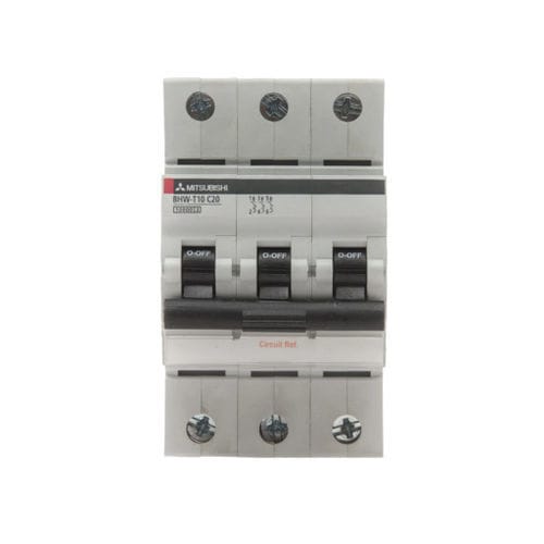 Interruttore magnetotermico - BH series - MITSUBISHI Automation - contro i cortocircuiti / per sovraccarichi / della corrente residua