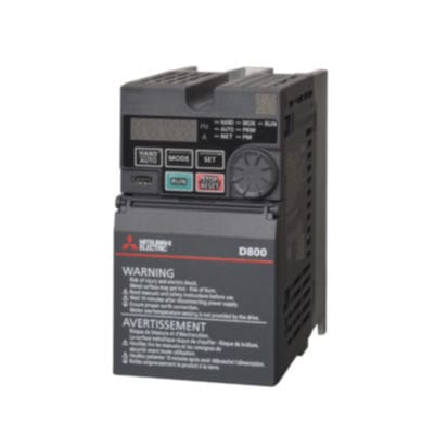 Variatore di velocità da incasso - FR-D820 - MITSUBISHI Automation - industriale / per motore asincrono / di ventilatori