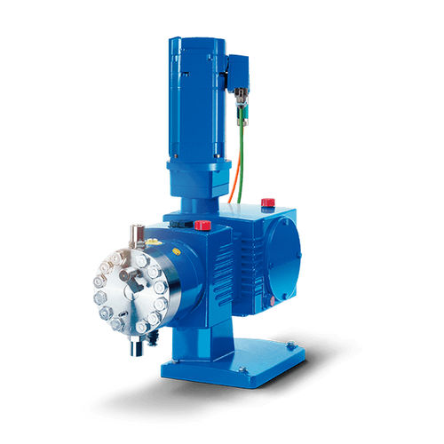 Pompa a membrana - intellidrive®   - LEWA GmbH - per prodotti chimici / elettrica / fissa