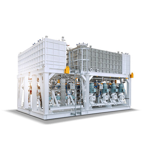 Miscelatore-dosatore per olio - LEWA GmbH - di gas / per prodotti chimici / volumetrico