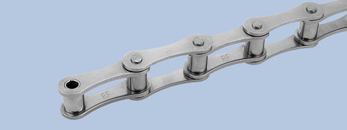 Catena in acciaio inossidabile - DIN 8181, ISO 1275 - Wippermann jr. - a passo doppio / con attacchi