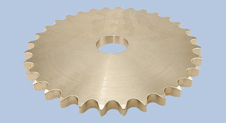 Pignone a dentatura diritta - DIN 8187, DIN 8188 - Wippermann jr. - con mozzo