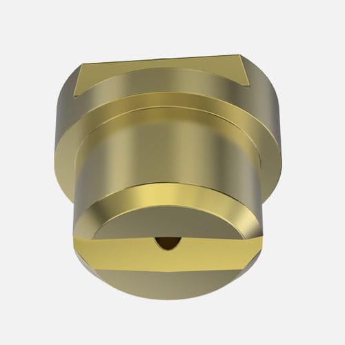 Ugello per liquidi - 600.280 series - Lechler - a getto piatto / in ottone / femmina