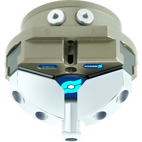 Pinza di presa pneumatica - JGZ - SCHUNK SE & Co. KG - concentrica / a 3 griffe / per sistema di manipolazione