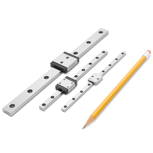 Guida lineare in miniatura - MicroGuide™ - Thomson Industries, Inc. - a sfere / 12 mm / 15 mm