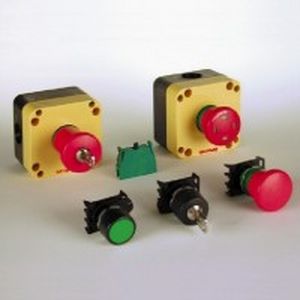 Interruttore a fungo - TOP22 series - SCAME PARRE S.p.A. - unipolare / IP65 / elettromeccanico