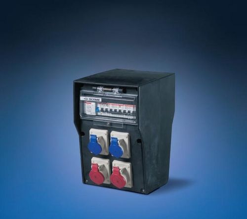Scatola elettrica di distribuzione - GOMMA series - SCAME PARRE S.p.A. - attrezzata / in gomma / per distribuzione elettrica