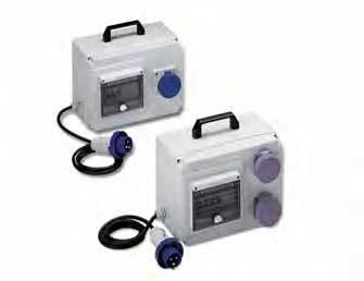 Scatola elettrica portatile - TRANSFORMER series - SCAME PARRE S.p.A. - in plastica / IP66 / per cantiere