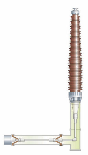 Boccola per trasformatore per olio - 145 - 550 kV | EGA - Trench Group