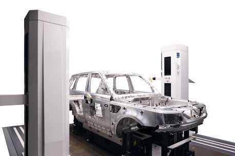 Macchina di misura a coordinate controllata da computer - LK Metrology Systems - a braccio orizzontale / per automobile / a sensore multiplo