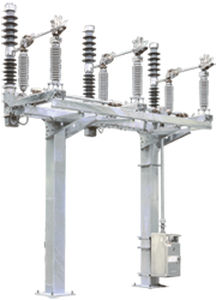 Interruttore-sezionatore a media tensione - Mark VI - S&C Electric Company - da esterno