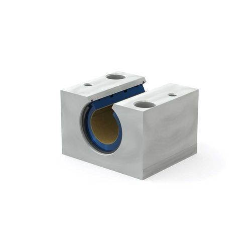 Supporto di albero aperto - PMN series - PBC Linear - lineare / con piastre / in alluminio
