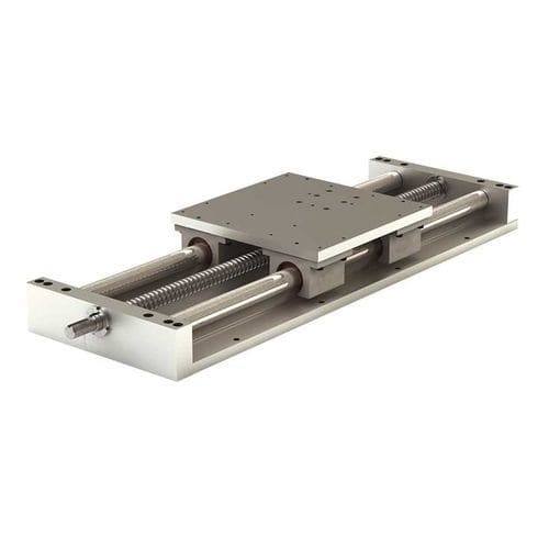 Guida lineare con cuscinetto a sfere - 2LRPS - PBC Linear - a pattino / larga / in acciaio inossidabile