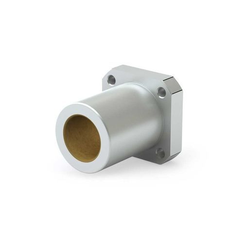 Cuscinetto liscio con flangia - SFPMC series - PBC Linear - in alluminio anodizzato / per l'industria agroalimentare / per applicazioni agricole