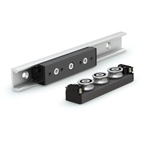 Guida lineare a rulli - Rail Plus - PBC Linear - 28 mm / 43 mm / in acciaio