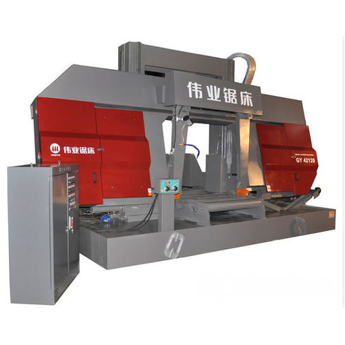 Segatrice a nastro - GY42120 - Zhejiang Weiye Sawing Machine Co., Ltd - orizzontale / per metalli / per materiale non ferroso