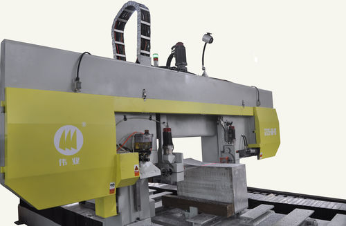 Sega a nastro - GZ4255T - Zhejiang Weiye Sawing Machine Co., Ltd - orizzontale / per alluminio / per materiale non ferroso