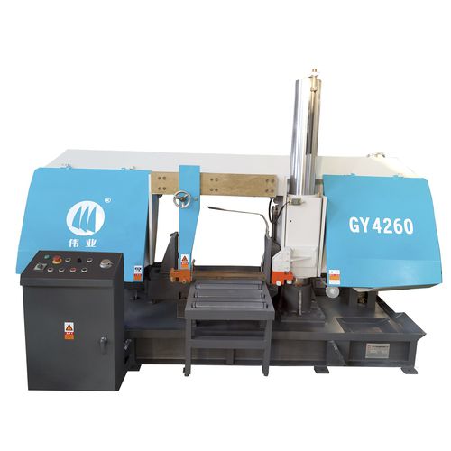 Segatrice troncatrice - GY4260 - Zhejiang Weiye Sawing Machine Co., Ltd - a nastro / orizzontale / per metalli