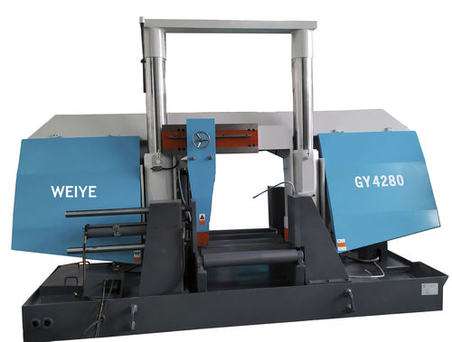 Sega a nastro - GY4280 - Zhejiang Weiye Sawing Machine Co., Ltd - orizzontale / per metalli / per tubi