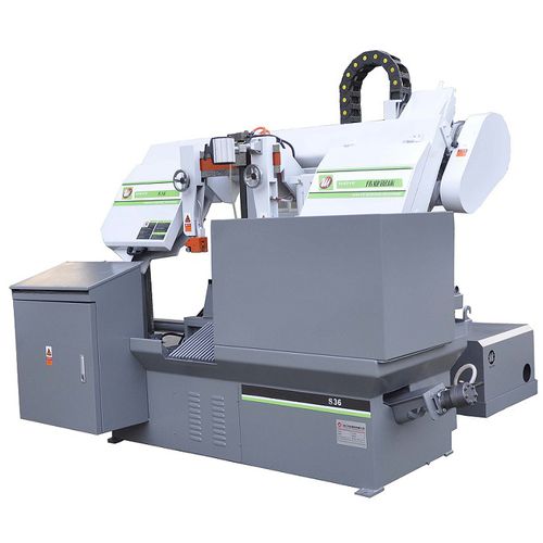 Sega a nastro - S36 - Zhejiang Weiye Sawing Machine Co., Ltd - orizzontale / per metalli / automatica