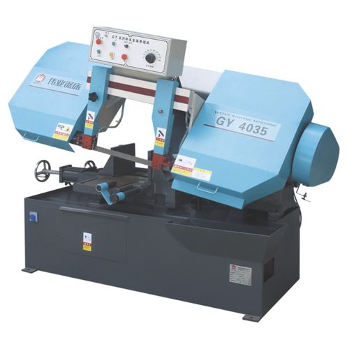 Sega a nastro - GY4035 - Zhejiang Weiye Sawing Machine Co., Ltd - orizzontale / per tubi / semiautomatica