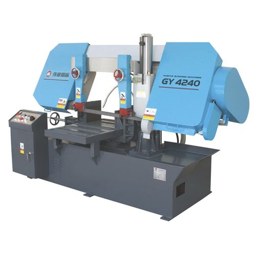Sega a nastro - GY4240 - Zhejiang Weiye Sawing Machine Co., Ltd - orizzontale / per metalli / per tubi