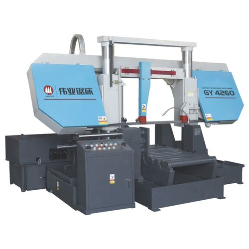 Sega a nastro - GY4260 - Zhejiang Weiye Sawing Machine Co., Ltd - orizzontale / per metalli / per tubi