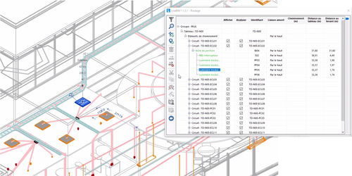 Software di calcolo elettrico - Lise BIM - BBS Conception - BIM / di rete / per cavo