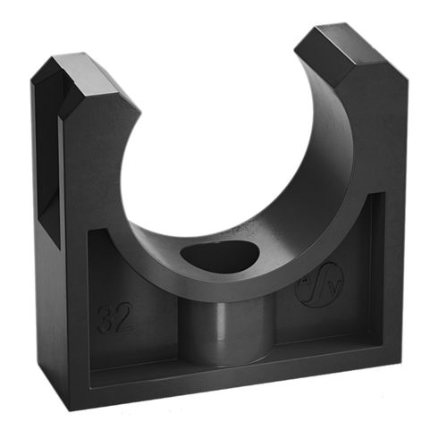 Clip per tubazioni - d6  - ASV Stuebbe GmbH & Co. KG - in PE / di fissaggio