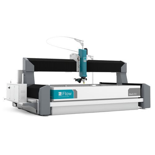 Sistema di taglio a getto d'acqua abrasivo - Mach 500 series - Flow Europe GmbH - Flow Waterjet Europe - a getto d'acqua pura / a getto d'acqua 3D / per metallo