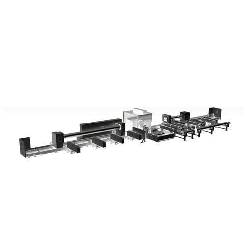Macchina da taglio laser a fibra - M5  - Jinan Bodor CNC machine CO.,LTD. - per metallo / per tubi / CNC