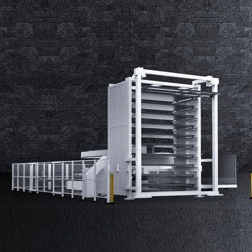 Torre di stoccaggio per lamiera - iTransTower - Jinan Bodor CNC machine CO.,LTD. - verticale / automatico