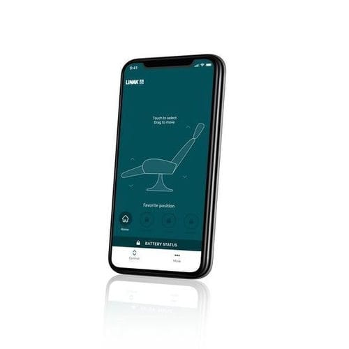 Applicazione mobile di regolazione - My Recliner&trade; - LINAK - per attuatore / Androïd / iOS