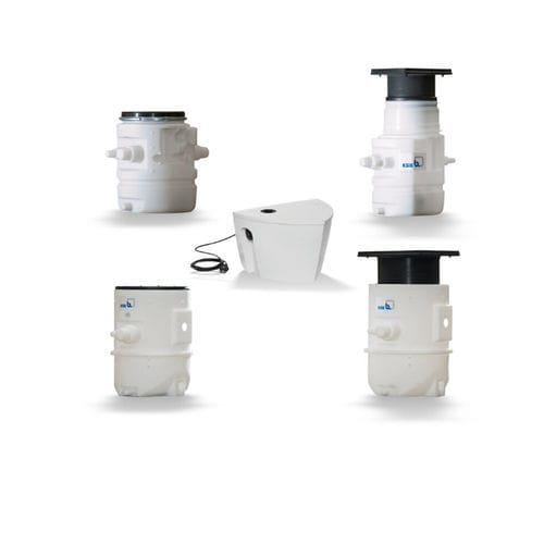 Stazione di sollevamento per acque reflue compatta - Ama-Drainer-Box series - KSB