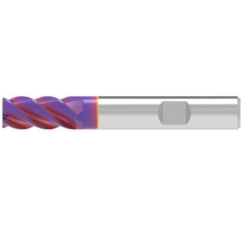 Fresa per titanio - MonsterMill TCR - CERATIZIT CUTTING TOOLS - integrale / rivestita / per lega in titanio