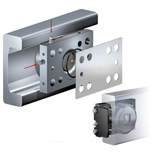Flangia in acciaio - AP LUB series - WINKEL - rettangolare