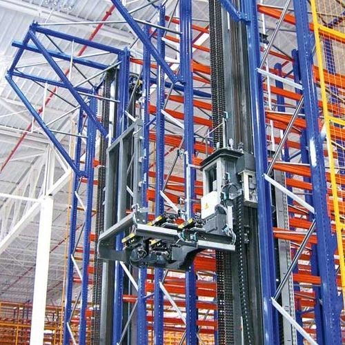 Trasloelevatore per sistema di contenitori - PUMA SR - WINKEL - per pallet / con forche telescopiche