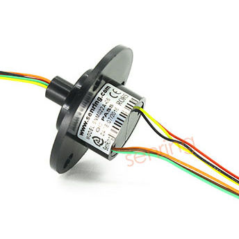 Collettore rotante elettrico - M220 Series - SenRing Electronics. - a capsula / in argento / compatto
