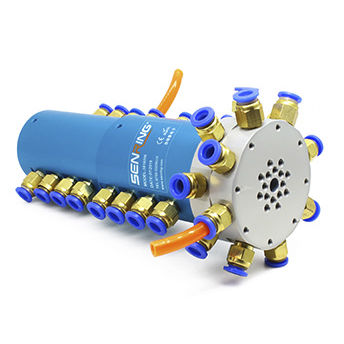 Giunto rotante per aria compressa - 3016004 Series - SenRing Electronics. - per vuoto / per vapore / a 16 passaggi
