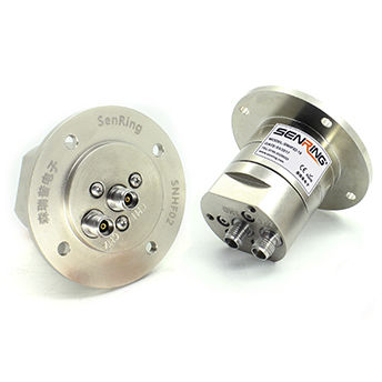 Collettore rotante per trasmissione di segnali - HF0218-31 Series - SenRing Electronics. - per antenna radar / alta frequenza / RF