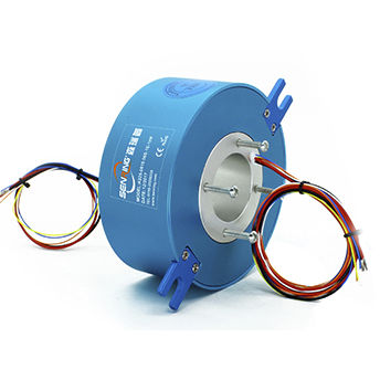 Collettore rotante elettrico - K350 Series - SenRing Electronics. - tipo pancake / in lega d'alluminio / in oro