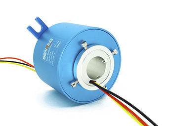 Collettore rotante con foro passante - 212004250 series - SenRing Electronics. - in alluminio / in acciaio inossidabile / standard