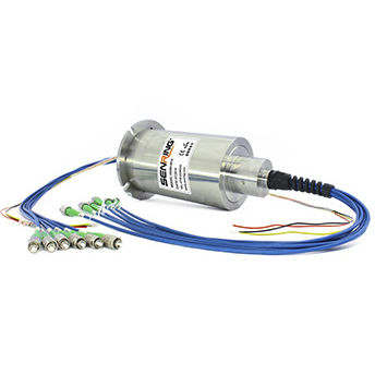 Collettore rotante di fibra ottica - FO609 Series - SenRing Electronics. - multivia / ad alta velocità