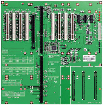 Backplane PICMG 1.3 - PBPE-13A8 - PORTWELL - PCI Express / PCI / 11-15 slots