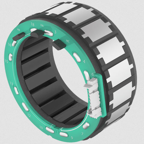 Servomotore frameless - FL50BL series - Changzhou Fulling Motor Co., Ltd - BLCD / DC / 48 V
