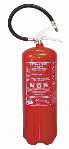 Estintore a base di polvere secca - 12 kg, 55A-233B-C | EPP12011 - Pii Srl - portatile
