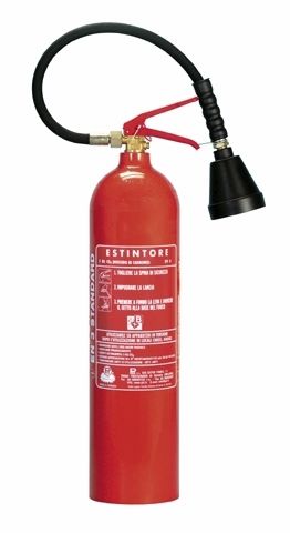 Estintore a gas (CO2) - 5 kg, 89B | CO205007 - Pii Srl - portatile