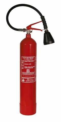 Estintore a gas (CO2) - 5 kg, 113B | CO20500M/EN3 - Pii Srl - portatile
