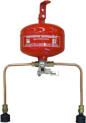 Estintore fisso - 1.5 kg, HFC 227 | AUT15002 - Pii Srl - automatico